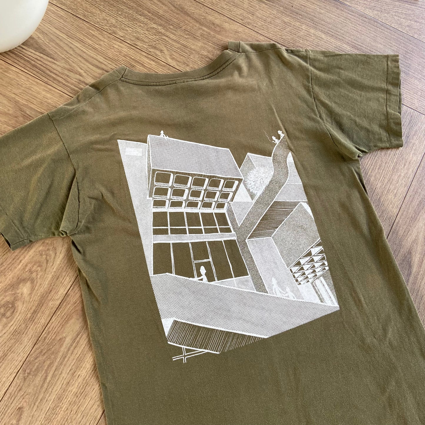 Stingray Reimagined “Barbican” T Shirt, Size L Khaki
