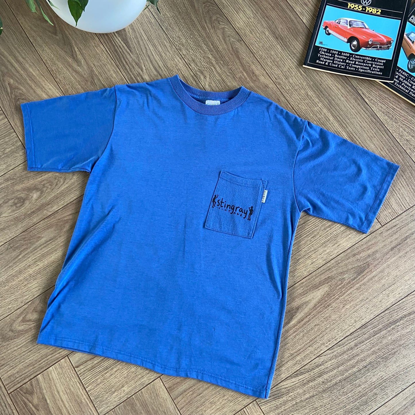 Stingray Reimagined “Barbican” T Shirt, Size L Blue