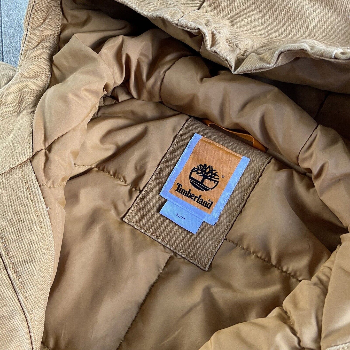 Stingray Reimagined Stan Active Jacket Size M Timberland Rework Beige