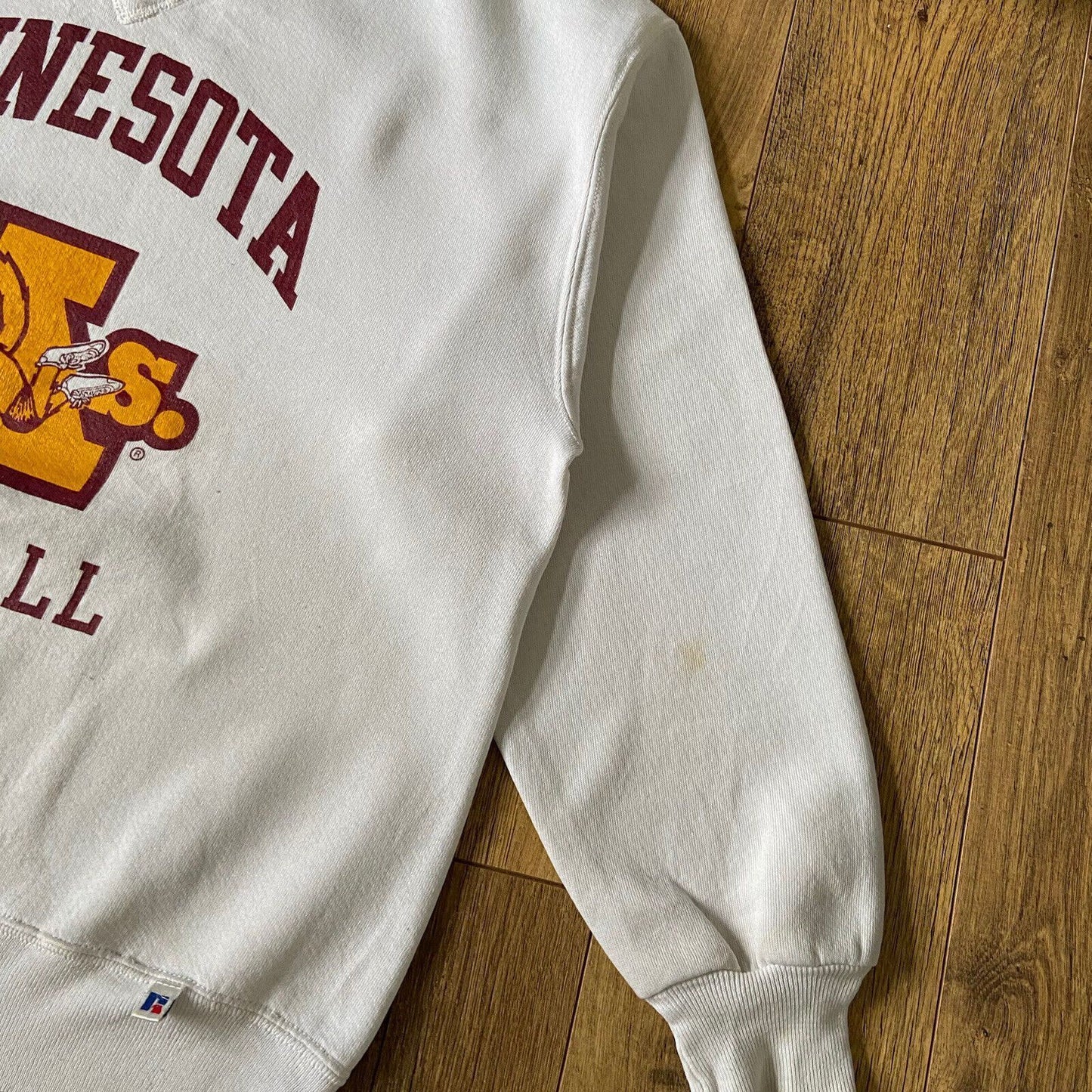 Vintage Russell Athletic Sweatshirt 90s Size XL USA College Graphic Minnesota