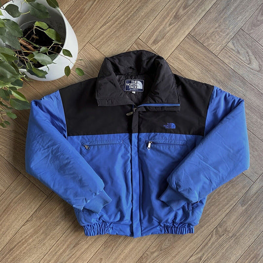 Vintage North Face Puffer Jacket Size M 90s Made In USA Blue