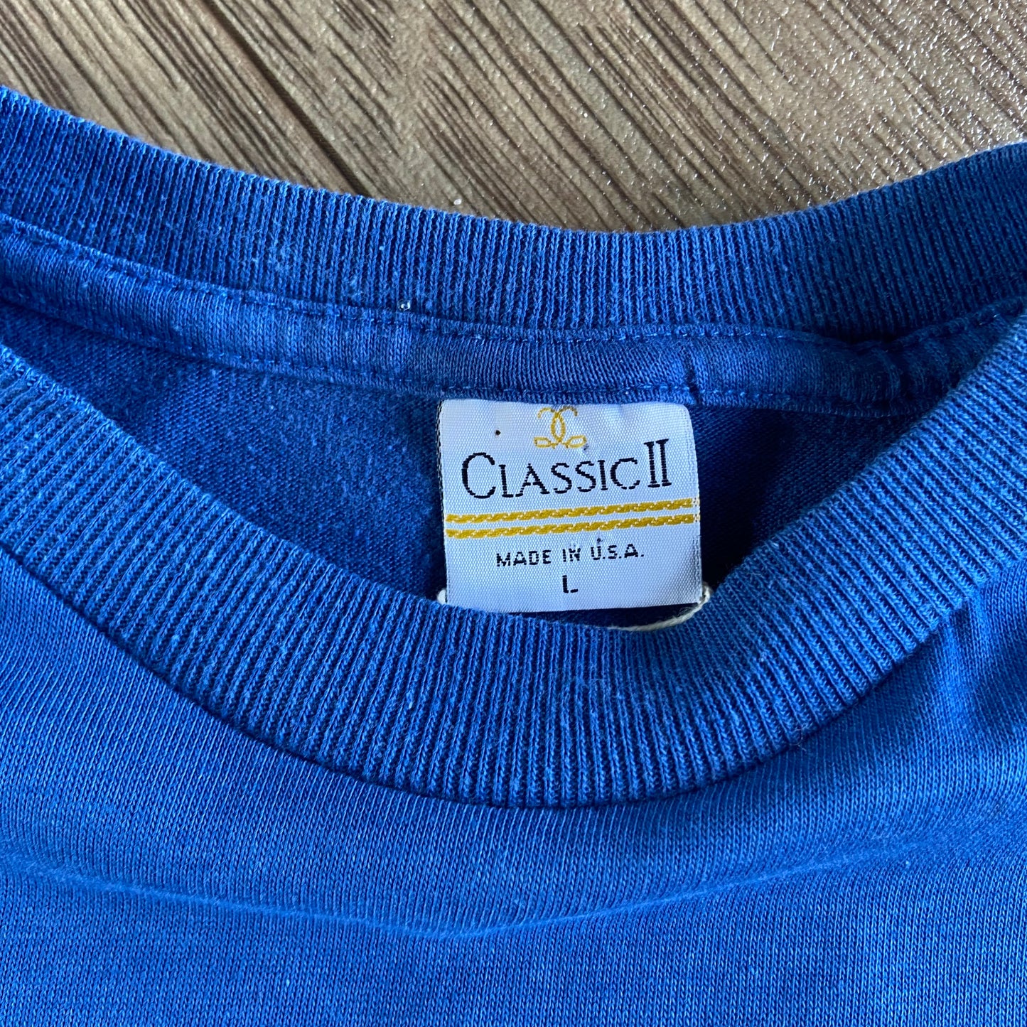 Stingray Reimagined “Barbican” T Shirt, Size L Blue
