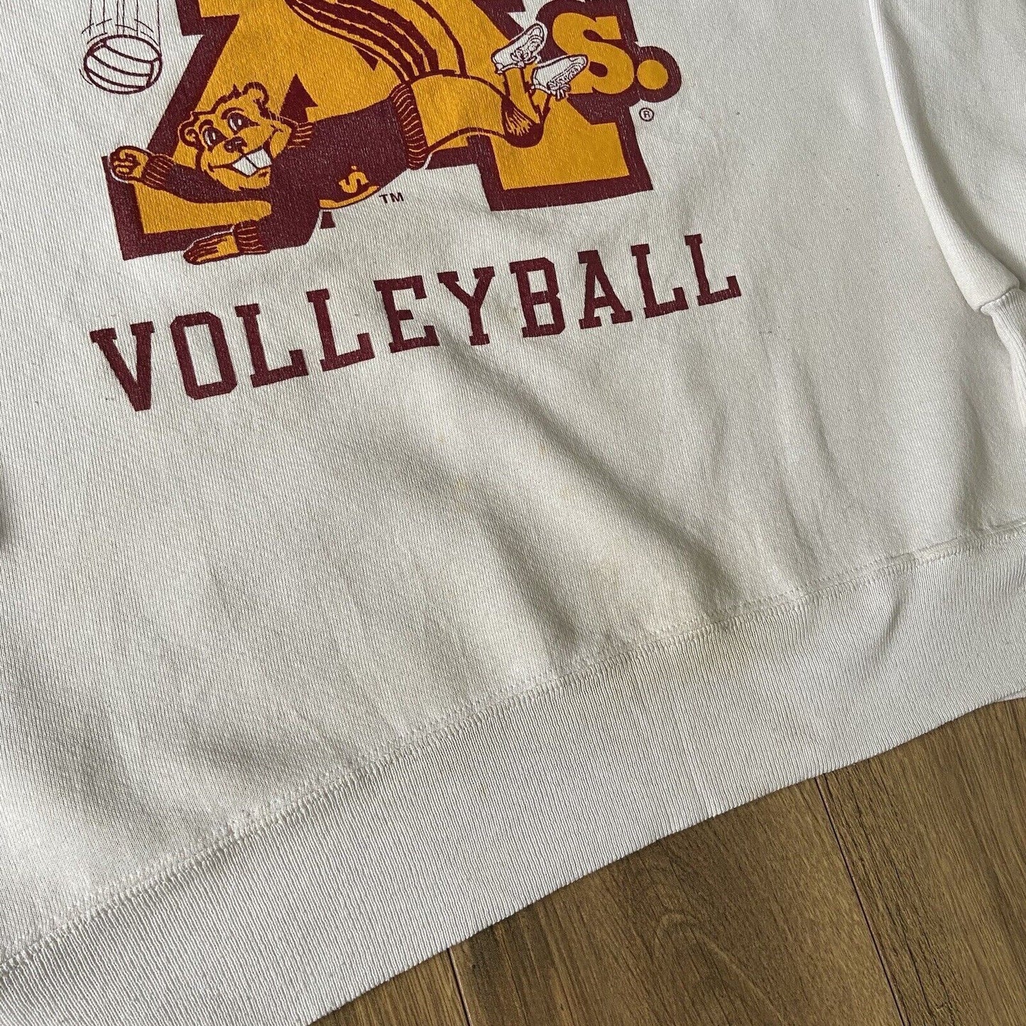 Vintage Russell Athletic Sweatshirt 90s Size XL USA College Graphic Minnesota