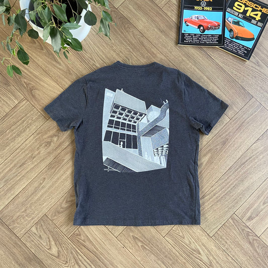 Stingray Reimagined “Barbican” T Shirt, Size XL Grey
