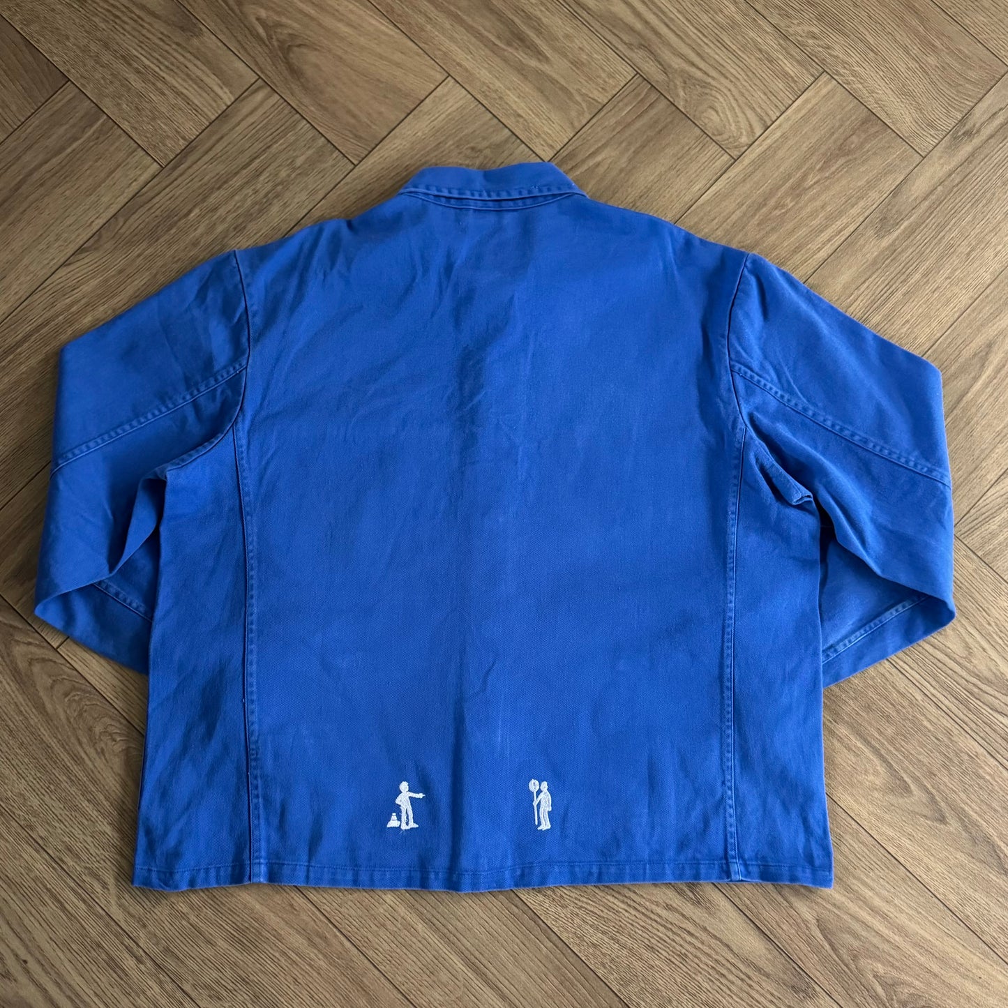 Stingray Reimagined “Charles” French Chore Jacket, Size XL Blue