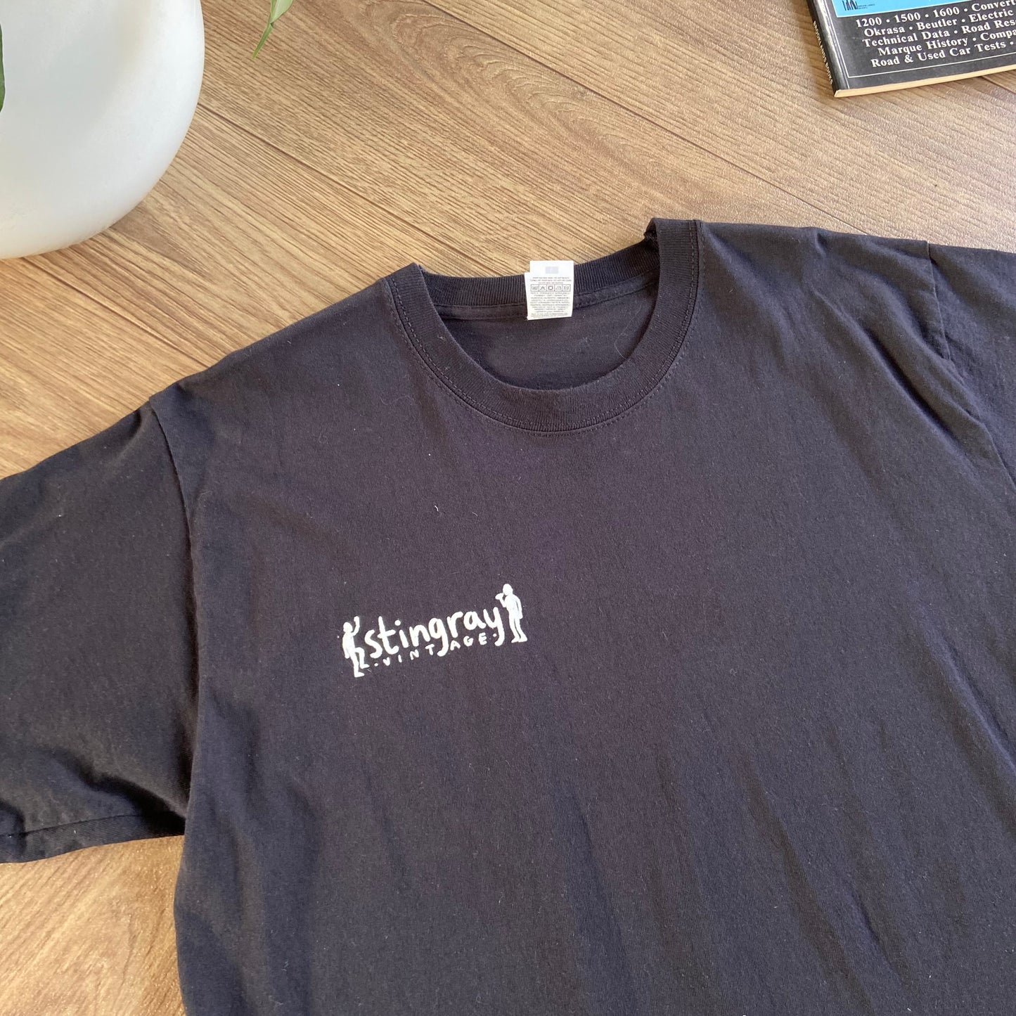 Stingray Reimagined “Barbican” T Shirt, Size L Black