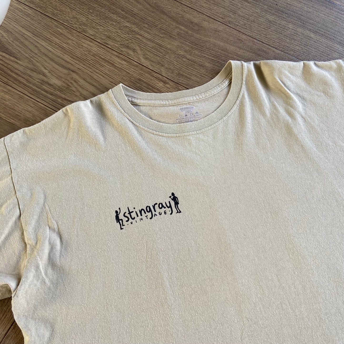 Stingray Reimagined “Barbican” T Shirt, Size L Beige
