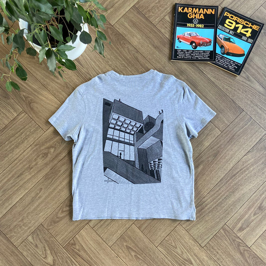 Stingray Reimagined “Barbican” T Shirt, Size L Grey