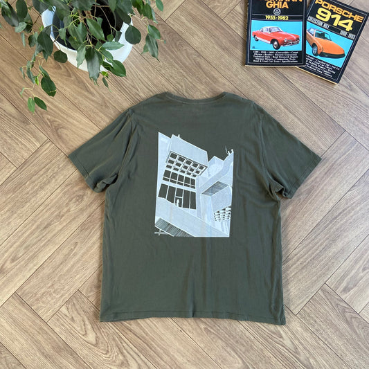 Stingray Reimagined “Barbican” T Shirt, Size XXL Green