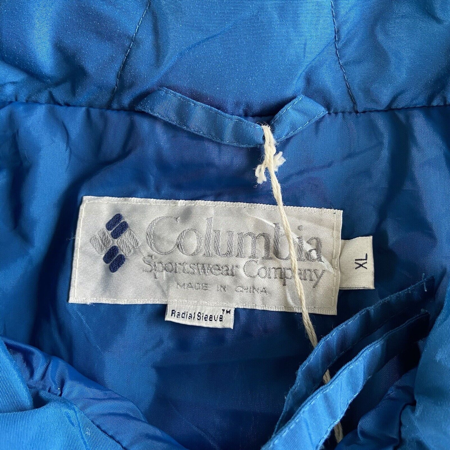 Vintage Columbia Sportswear Jacket Size XL 90s Pullover Rain Coat Black
