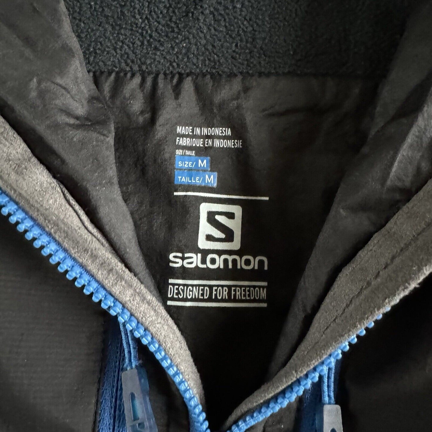 Salomon Lab Pertex Jacket Size M Black Soft Shell