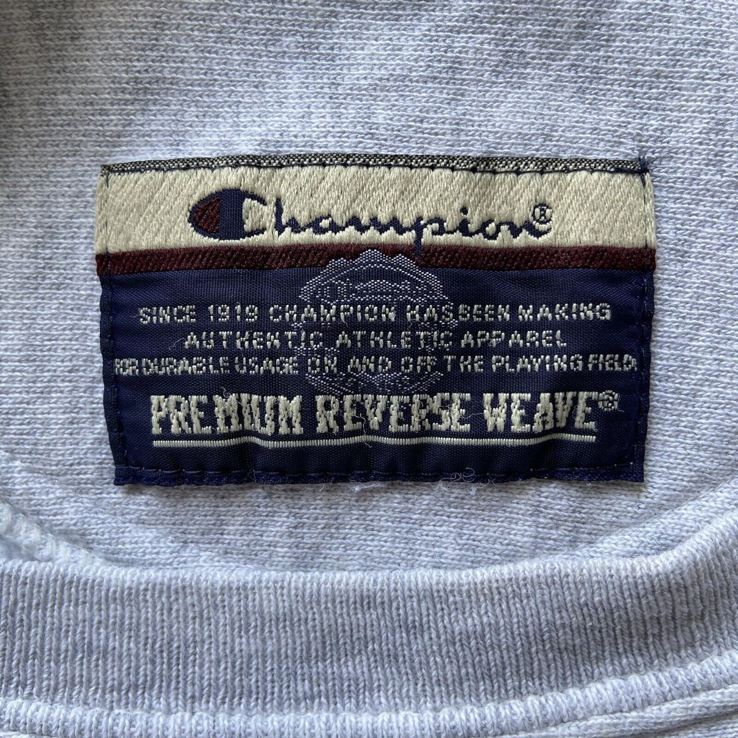 Vintage Champion Reverse Weave Sweatshirt 90s Grey Size XL Graphic Simpson Print