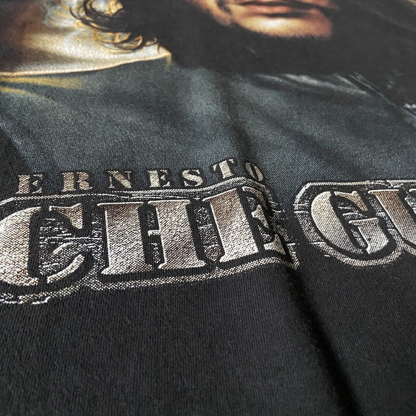 Vintage Che Guevara Single Stitch T Shirt Size M 90s Black