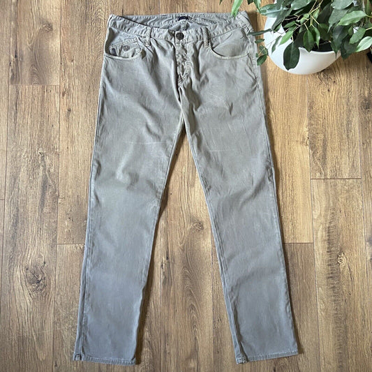 Vintage Armani Jeans W37 L34 Y2K Khaki