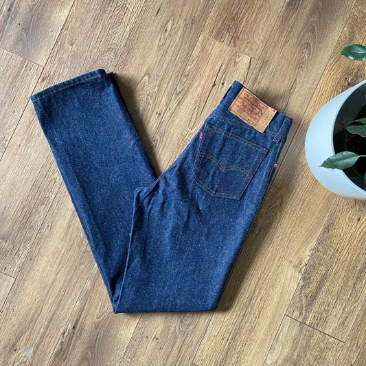 Navy Levi’s jeans 29x36