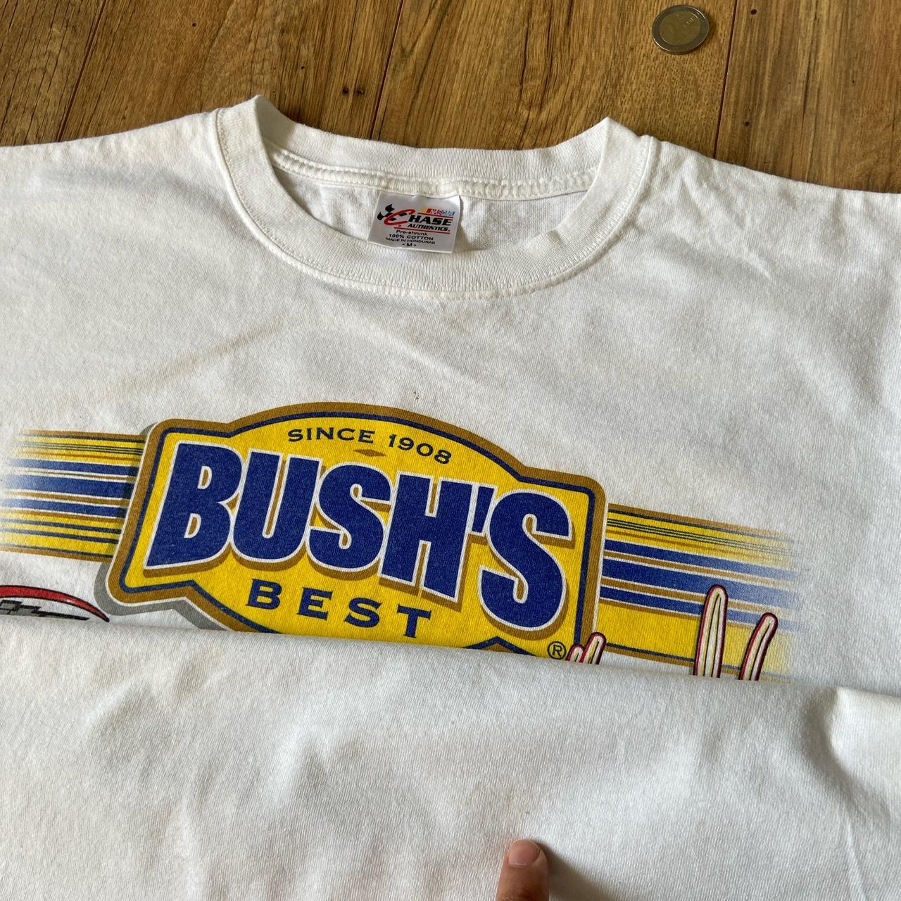 White Chase NASCAR graphic t shirt Size M