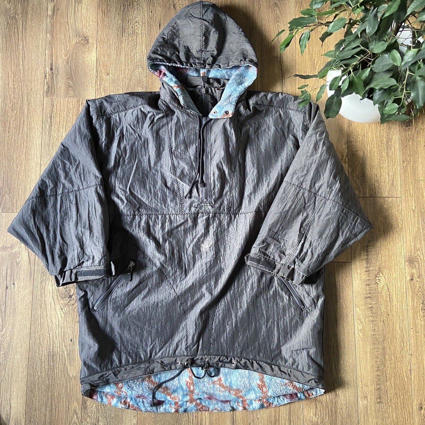 Vintage Body Glove Pullover Jacket Size L 90s Pullover Fleece