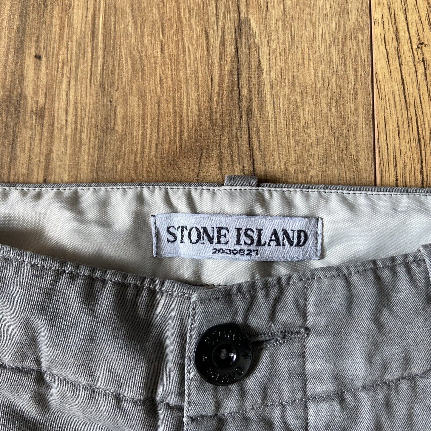 Stone Island Chino Trousers W31 L32 Grey Classic Casual Terrace Pants